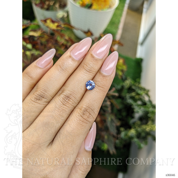 1.13 Ct. Blue Sapphire from Ceylon (Sri Lanka)