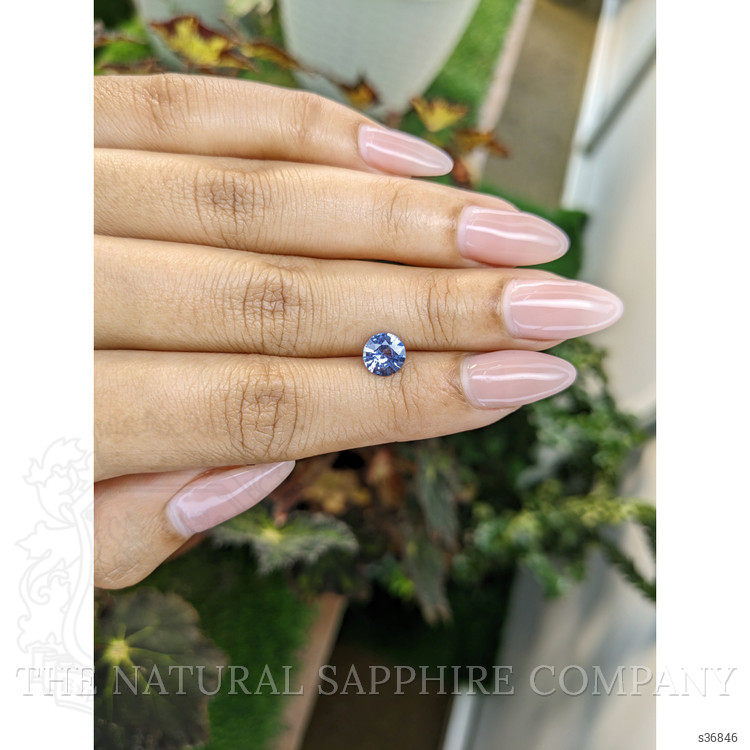 1.13 Ct. Blue Sapphire from Ceylon (Sri Lanka)