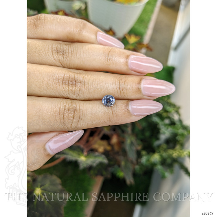 1.74 Ct. Bi Color Sapphire from Ceylon (Sri Lanka)