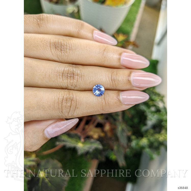 1.29 Ct. Blue Sapphire from Ceylon (Sri Lanka)