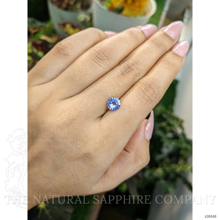 1.29 Ct. Blue Sapphire from Ceylon (Sri Lanka)