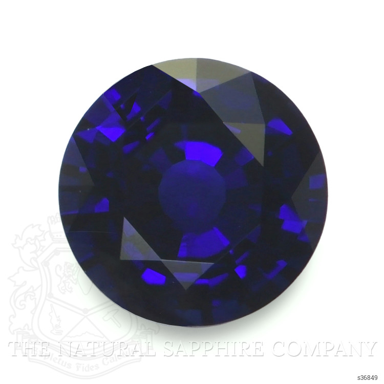 0.87 Ct. Blue Sapphire from Ceylon (Sri Lanka)
