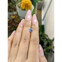 0.96 Ct. Blue Sapphire from Ceylon (Sri Lanka) Life Style