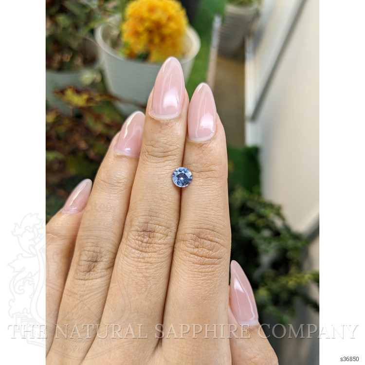 0.96 Ct. Blue Sapphire from Ceylon (Sri Lanka)