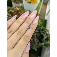 0.96 Ct. Blue Sapphire from Ceylon (Sri Lanka) Life Style