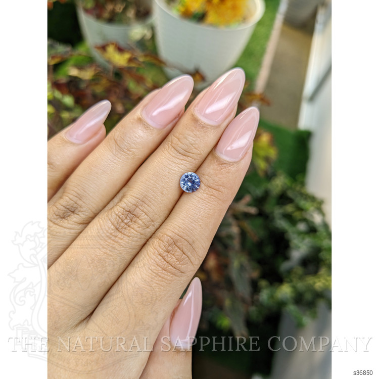 0.96 Ct. Blue Sapphire from Ceylon (Sri Lanka)