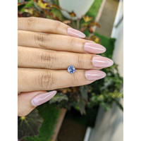 0.96 Ct. Blue Sapphire from Ceylon (Sri Lanka) Life Style