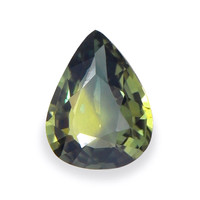 0.60 Ct. Yellowish Green Sapphire from Madagascar Video