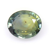 0.75 Ct. Yellowish Green Sapphire from Madagascar Video