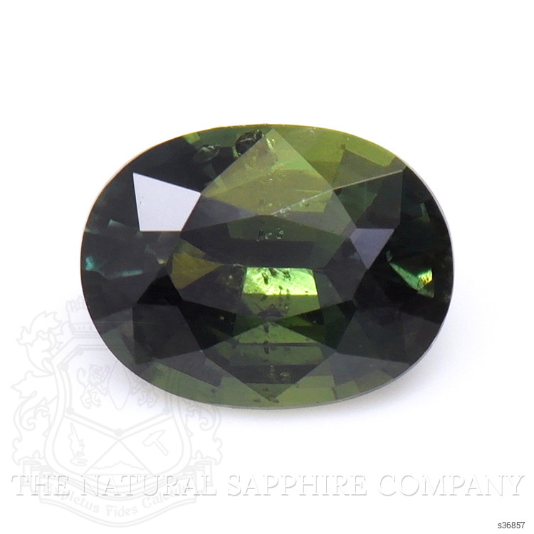 0.65 Ct. Yellowish Green Sapphire from Madagascar