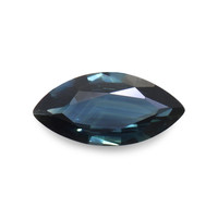 0.85 Ct. Greenish Blue Sapphire from Madagascar Video