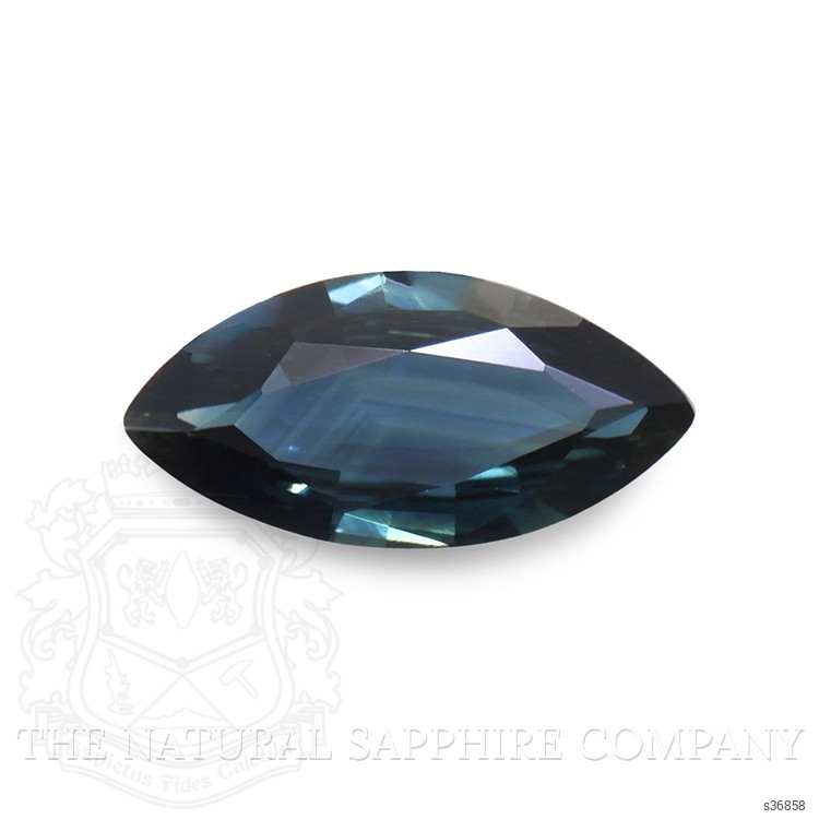 0.85 Ct. Greenish Blue Sapphire from Madagascar