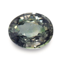 0.84 Ct. Brownish Green Sapphire from Madagascar Video