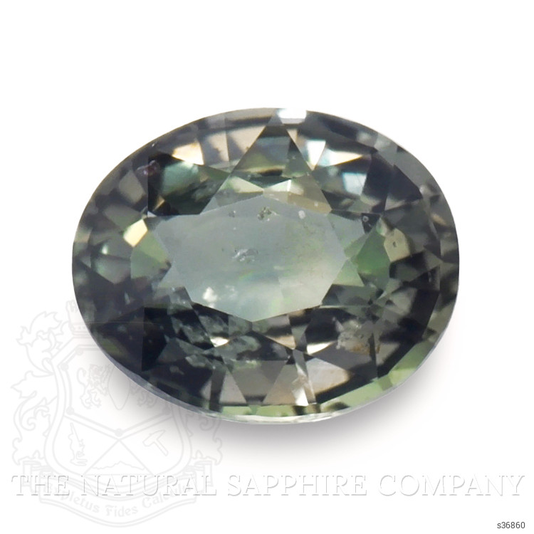 0.84 Ct. Brownish Green Sapphire from Madagascar