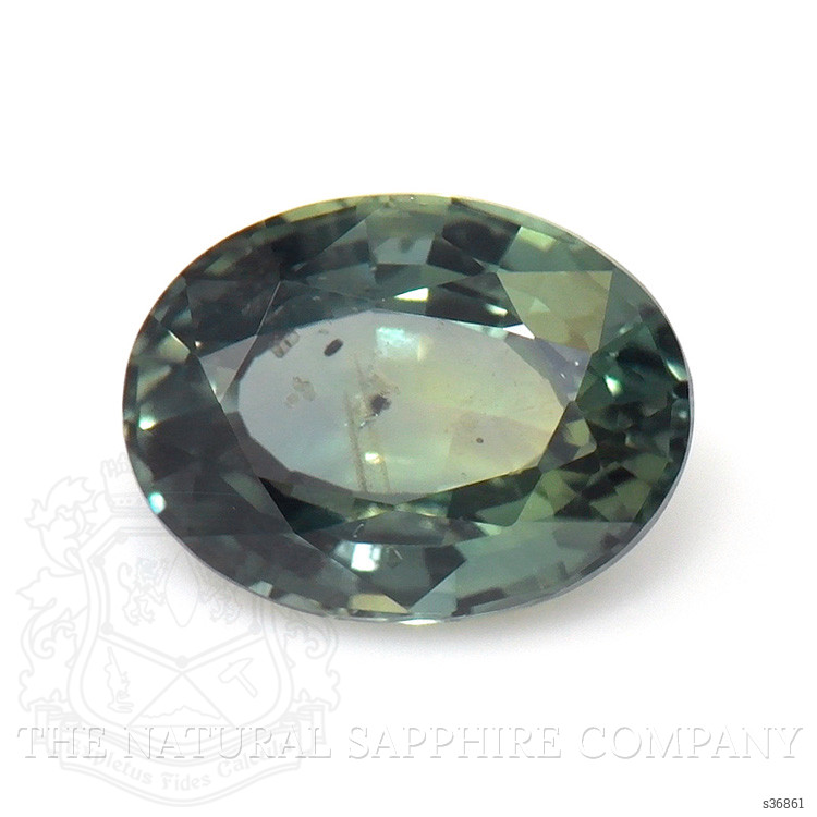 0.87 Ct. Green Sapphire from Madagascar