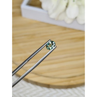 0.87 Ct. Green Sapphire from Madagascar Life Style