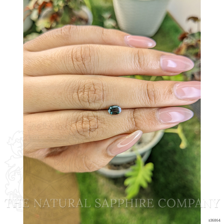 0.62 Ct. Green Sapphire from Madagascar