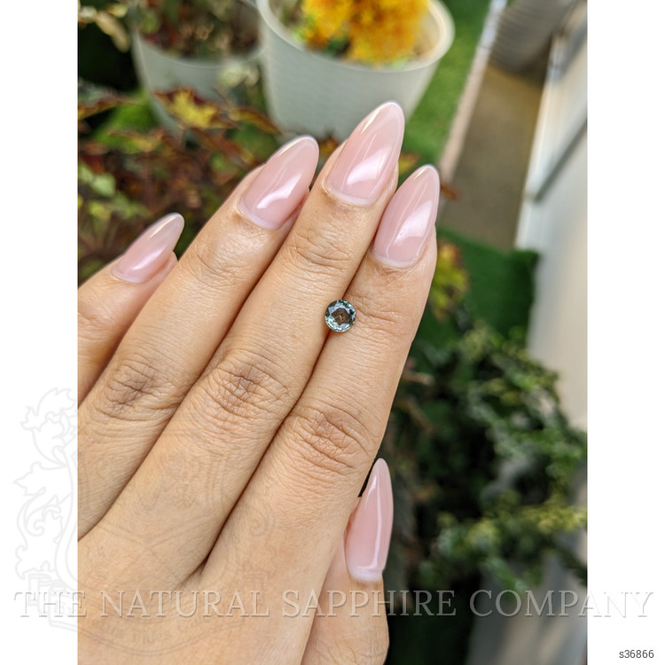 0.82 Ct. Green Sapphire from Madagascar