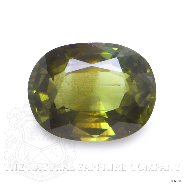 0.83 Ct. Greenish Yellow Sapphire from Madagascar