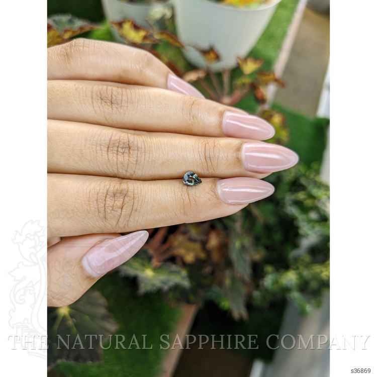 0.56 Ct. Green Sapphire from Madagascar