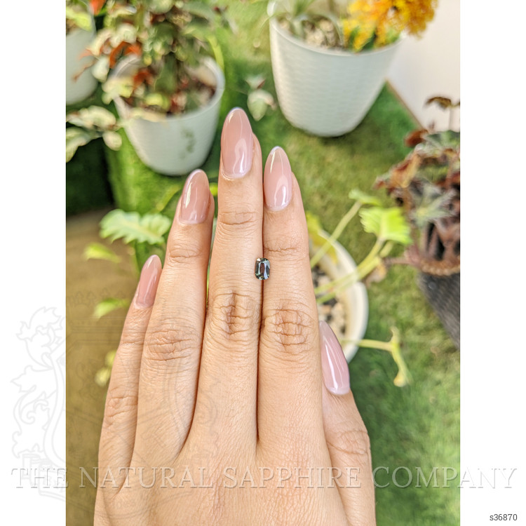 0.63 Ct. Green Sapphire from Madagascar