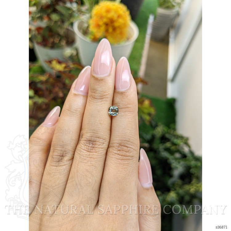 0.70 Ct. Yellowish Green Sapphire from Madagascar