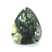 0.67 Ct. Green Sapphire from Madagascar Video