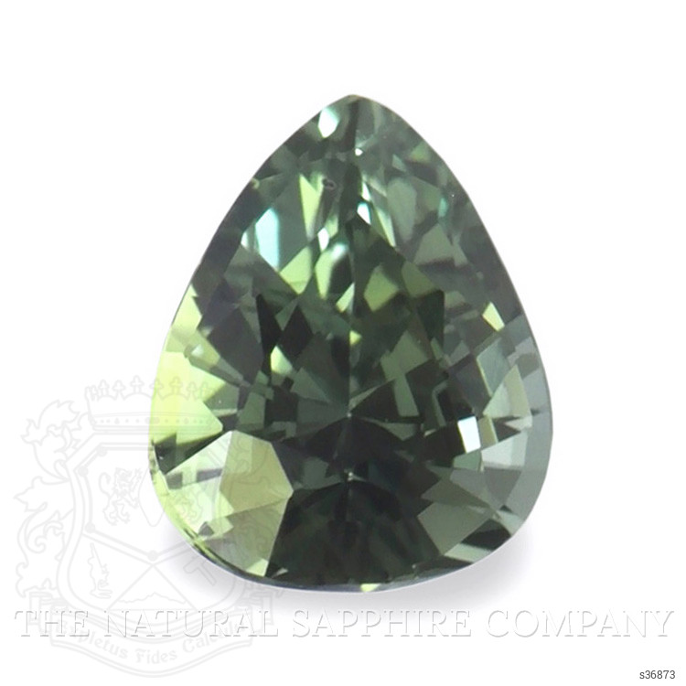 0.67 Ct. Green Sapphire from Madagascar