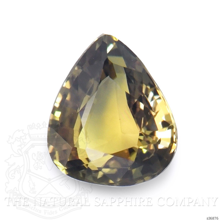 0.70 Ct. Yellowish Brown Sapphire from Madagascar