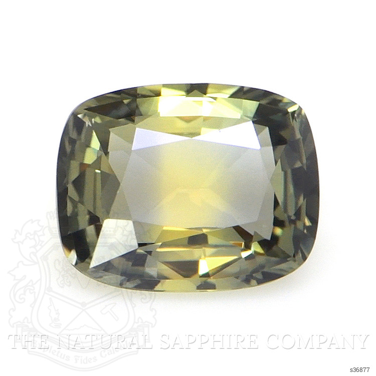 0.87 Ct. Greenish Yellow Sapphire from Madagascar