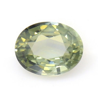 0.80 Ct. Yellowish Green Sapphire from Madagascar Video