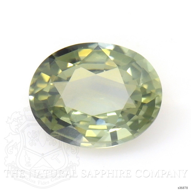 0.80 Ct. Yellowish Green Sapphire from Madagascar