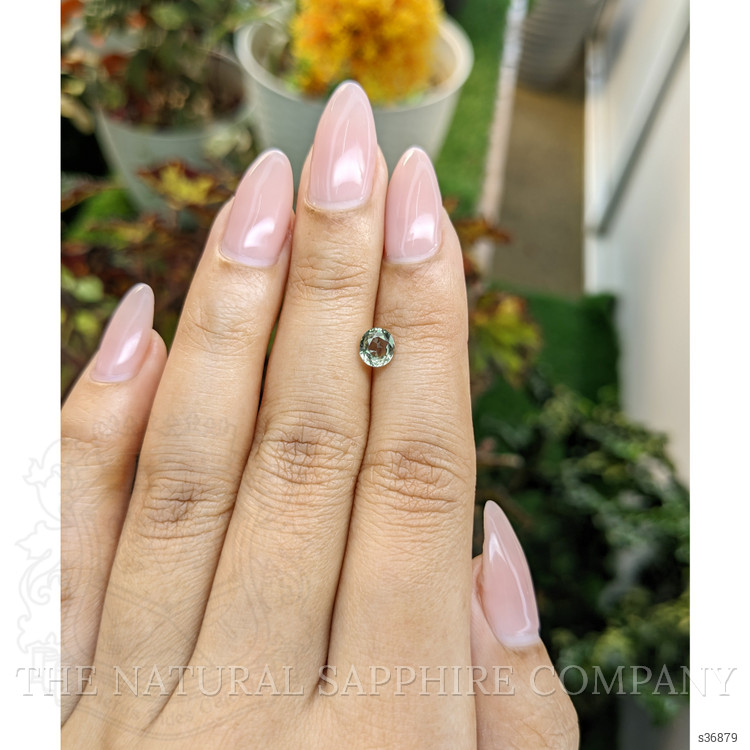 0.83 Ct. Green Sapphire from Madagascar