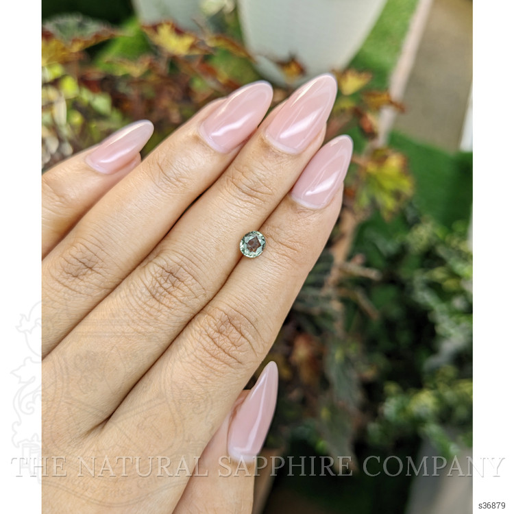 0.83 Ct. Green Sapphire from Madagascar