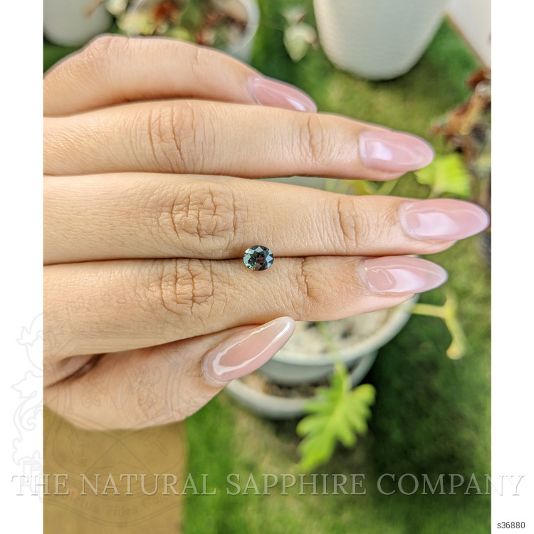 0.91 Ct. Green Sapphire from Madagascar