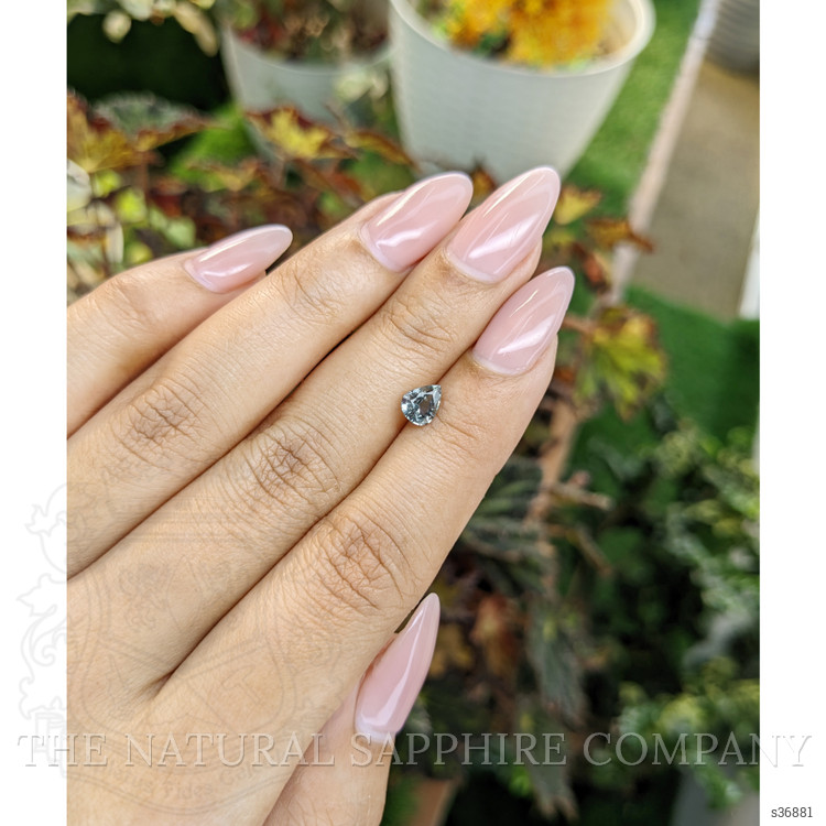 0.79 Ct. Bluish Grey Sapphire from Madagascar