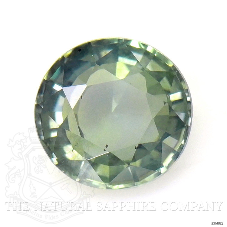 0.86 Ct. Green Sapphire from Madagascar