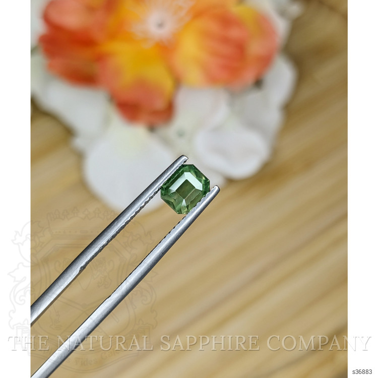 1.55 Ct. Green Sapphire from Madagascar