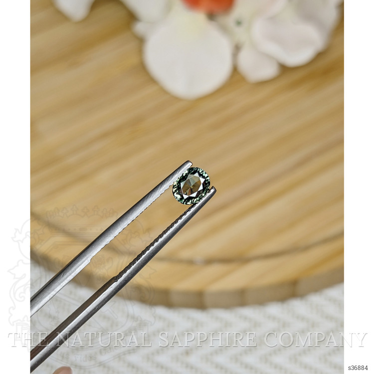 0.83 Ct. Yellowish Green Sapphire from Madagascar