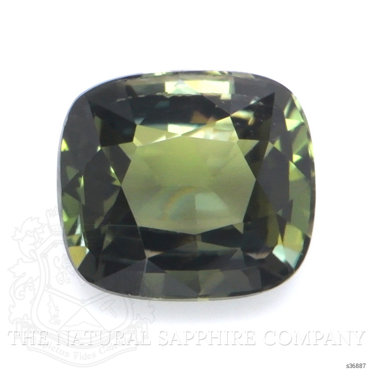 0.77 Ct. Yellowish Green Sapphire from Madagascar