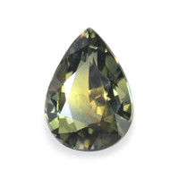 0.76 Ct. Greenish Yellow Sapphire from Madagascar Video