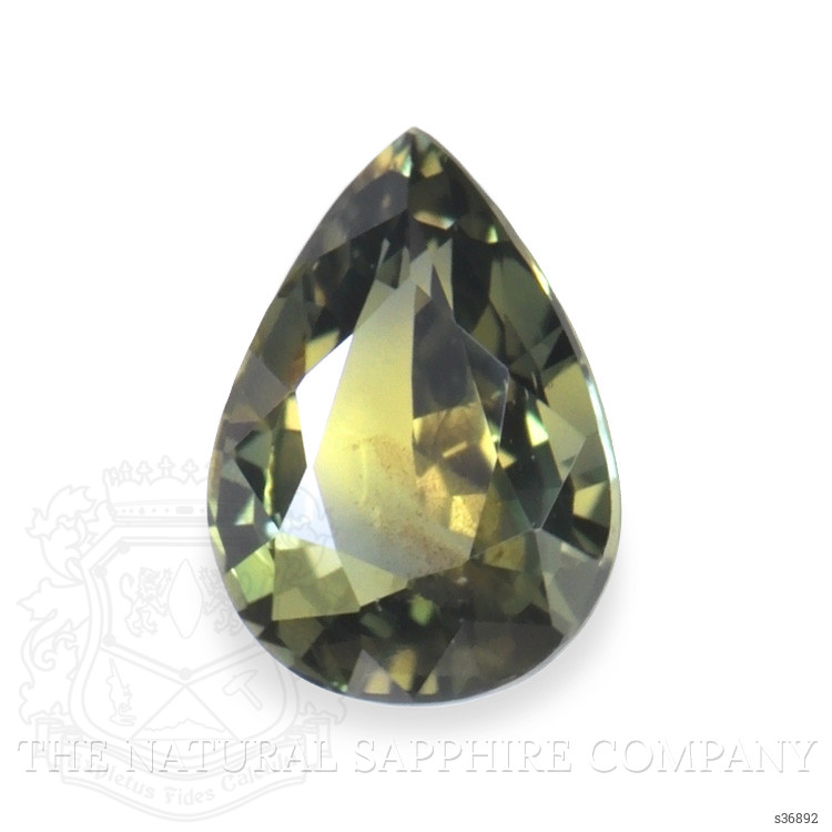 0.76 Ct. Greenish Yellow Sapphire from Madagascar