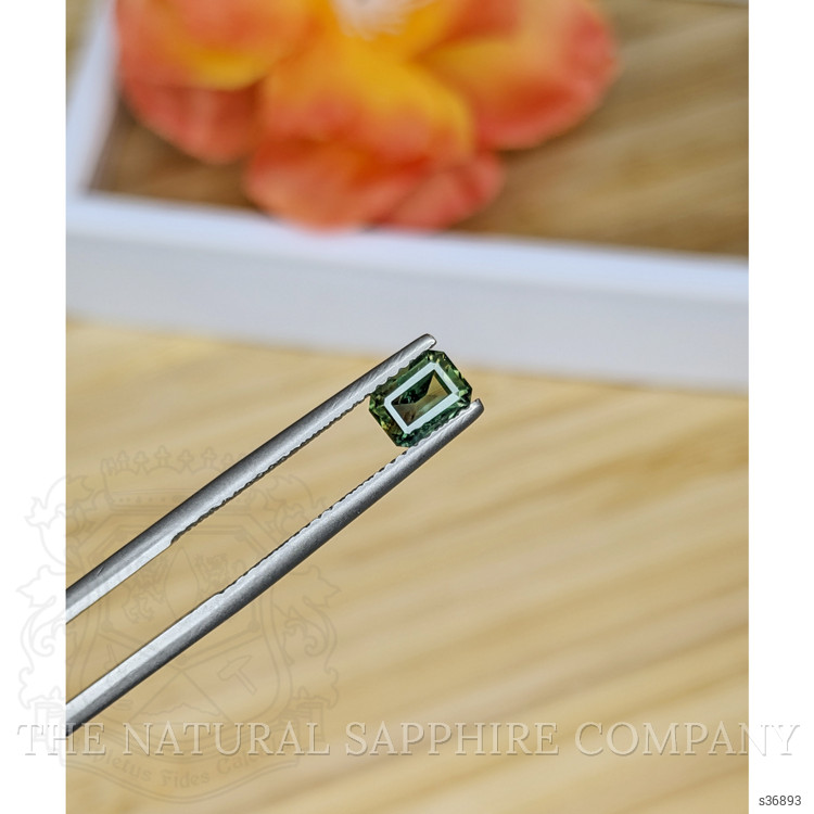 0.79 Ct. Green Sapphire from Madagascar