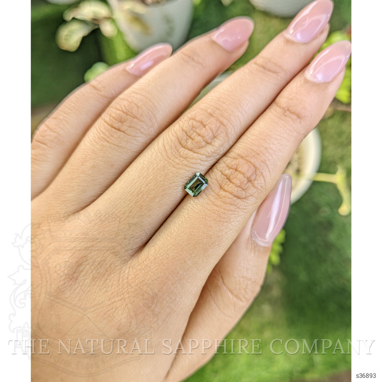 0.79 Ct. Green Sapphire from Madagascar