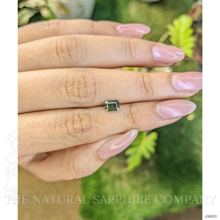 0.79 Ct. Green Sapphire from Madagascar