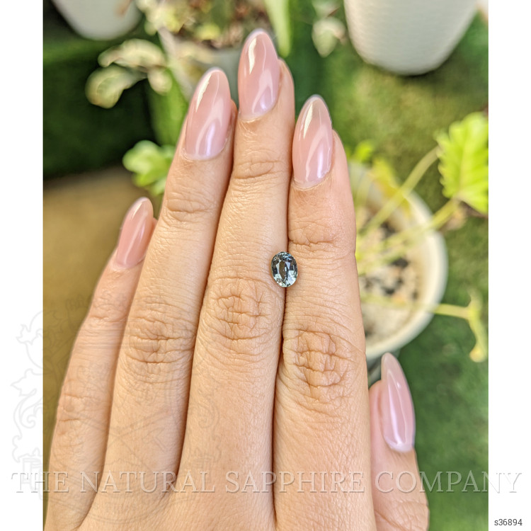 1.01 Ct. Bluish Grey Sapphire from Madagascar