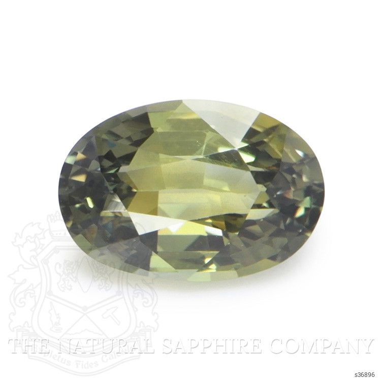 1.03 Ct. Yellowish Green Sapphire from Madagascar