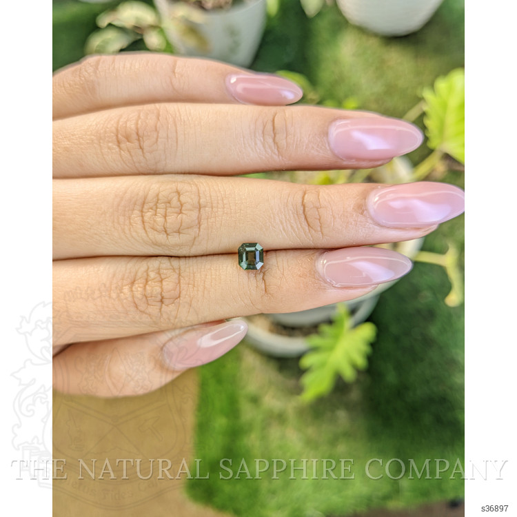 0.87 Ct. Green Sapphire from Madagascar