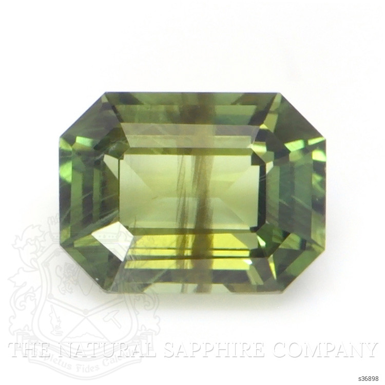 0.79 Ct. Yellowish Green Sapphire from Madagascar
