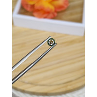 0.73 Ct. Green Sapphire from Madagascar Life Style